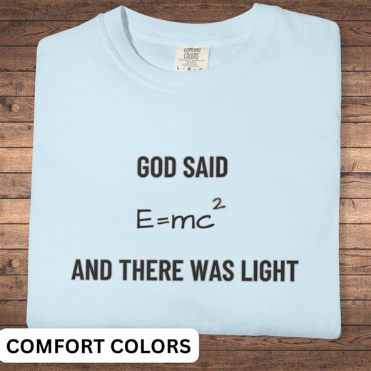 Funny Albert Einstein Formula Nerdy Science Shirt - Physics & Math Lover Tee Gift - Etsy UK
