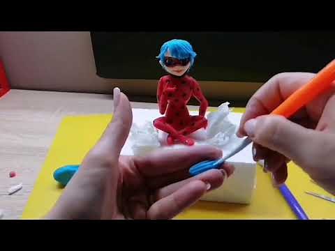 Miraculous Ladybug cake topper/ Figurina din fondant Buburuza