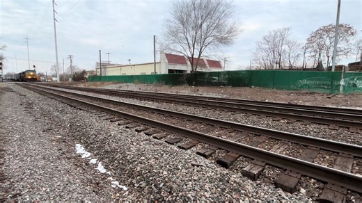 CSX 12 Spirit of Louisville leads M506 with YN2 118 in trail through Elmwood Place. #csxtransportation