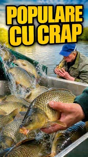 🎬 Din hidrobion direct în apă: exemplare de crap populate la GhejaShort final
