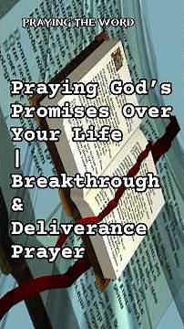 Speak God’s Word Over Your Life | Powerful Scripture Prayer & Daily Declarations #DailyPrayer
