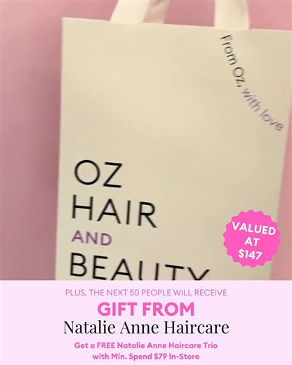 HEY PARRAMATTA! 🎉✨ We’re opening our NEW store at Westfield Parramatta this Saturday at 9AM - and the goodies are NEXT LEVEL. 👀🔥 🎁 First 70 shoppers who spend $99 get a choice of a FREE Shark SmoothStyle OR Cloud Nine Touch Iron! 🎁 Next 100 shoppers who spend $79 score a FREE Natalie Anne Haircare Trio! PLUS… Natalie Anne is joining us in store for tips, mini consults photos 😍 And yes, there’s a SPIN TO WIN wheel loaded with treats! 📍 Westfield Parramatta, Level 4 (near H&M) ⏰ Doors open 