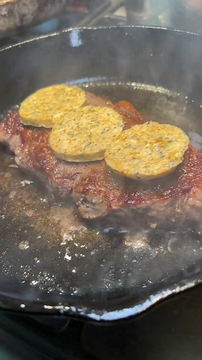 Delicious Cajun Beef Steak with Compound Butter Recipe
