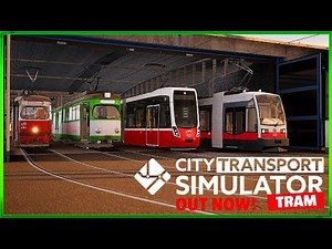 City Transport Simulator: Tram - Full Release - Trying Out Career Mode - All DLC - Is It Any Good??
