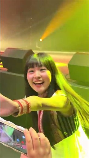 ドカめろ同級生コンビ🌳×🌊 可愛すぎる🫶🏻 #LinQ @LinQオフィシャル #森斗咲羽 @森斗咲羽🌳 #有村南海 @有村南海🌊
