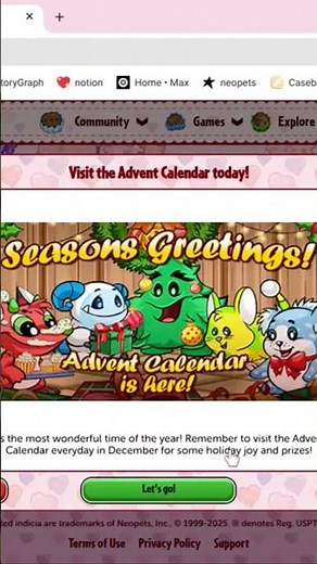 Neopets Winter Starlight Celebration Advent Calendar episode 2 🎄#neopets