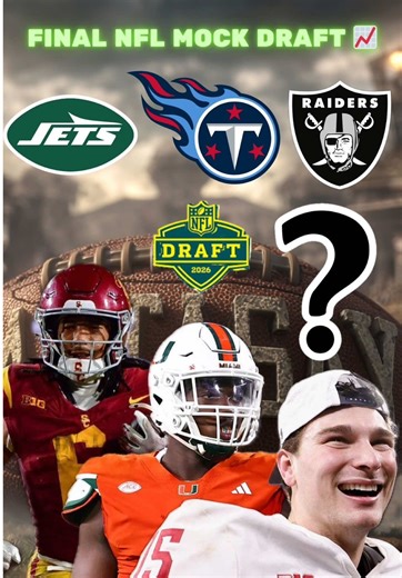 Final NFL Mock Draft Round 1: Your Thoughts?