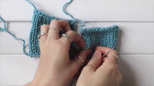 Mattress Stitch - Invisible Knitting Seam