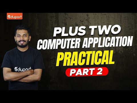 Plus Two Commerce | Computer Application | Practical SQL