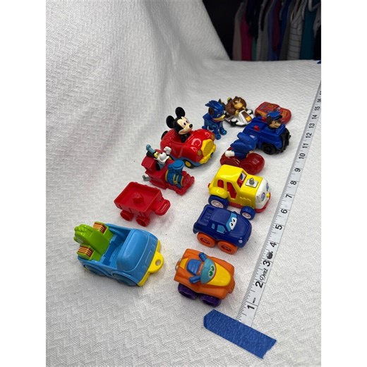 Disney Pixar Cars Mcdonald's Toy Cars Lot Mickey Paw Patrol Donkey Kong - Etsy
