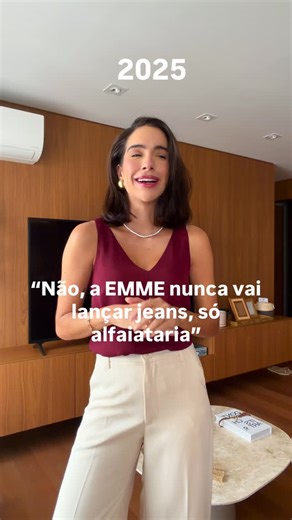 Shop Emme on Instagram: "Quando a chefe é geminiana 😅 EMME DENIM disponível no nosso site e em nossas lojas (MorumbiShopping São Paulo e ParkShopping Brasília)"