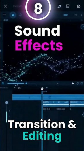 8 Editing Sound Effects That Will Instantly Level Up Your Videos! 🔥🎬 #Shorts