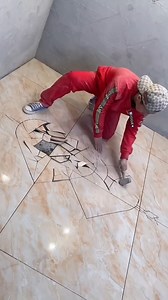 324K views · 3.2K reactions | Installing floor tile design | Giant Machine | Facebook