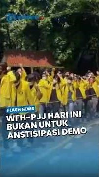 Pramono Denies Today’s WFH-Remote Learning Policy is to Anticipate Protests