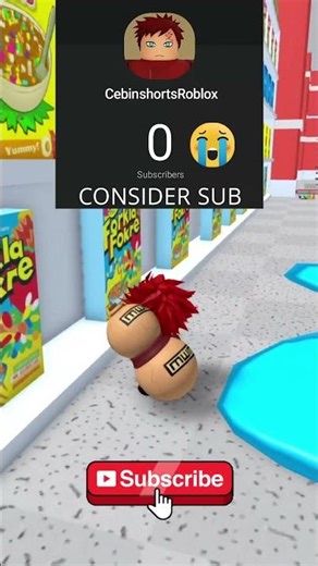 GAARA VS MR. YUMMY'S SUPERMARKET! 😱🛒 #roblox #shorts