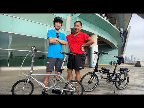 LIOW VIDEO: Dahon Mariner D8 meet D-Zero 大行折叠自行车
