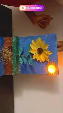 How to Give Light Connection for Sun Model | Science Project” #glowingsun #photosysthesis