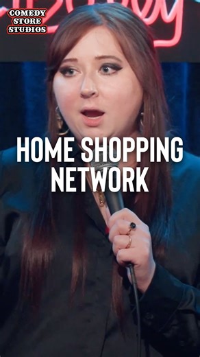 The shopping network hosts are not real people 😂 Watch Kelly’s full set on YouTube! | The Comedy Store