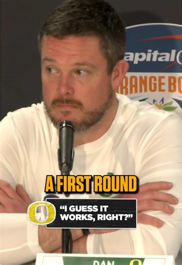 Dan Lanning continues to speak on the CFP format and the success @Oregon Football has had without a first-round bye this season 🦆 #danlanning #oregonfootball #collegefootballplayoff #cfb #collegefootball