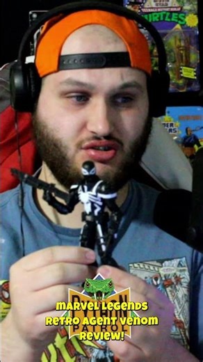 marvel legends retro agent venom review!
