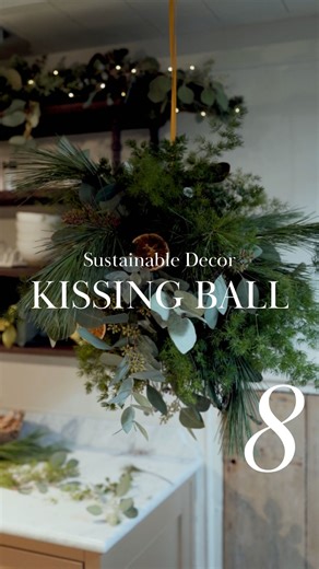 On the 8th Day of Christmas, we’re delighted to share something beautifully simple, wonderfully seasonal, and thoughtfully sustainable. ✨ Join Soho Founder Lee as she creates an elegant Kissing Ball - a tradition that dates back to the Middle Ages and later found its place in Victorian homes. This timeless decoration brings a sense of heritage and gentle charm to any interior, and it’s remarkably easy to craft yourself. Using natural, seasonal foliage, along with touches such as dried oranges an