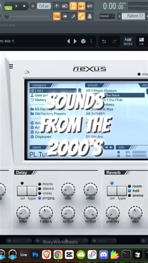 Busy Works Beats on Instagram: "Sounds from the 2000’s #flstudio #ableton #musicproducer #beatmaker"