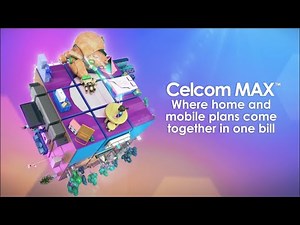 A world of endless realities is here | Get home and mobile plans in one bill with Celcom MAX™️