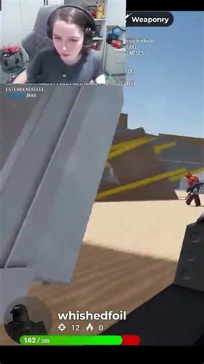 Air Jumps 🧱 Weaponry Roblox #shorts