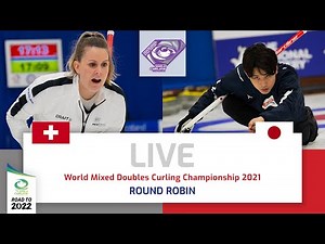 Switzerland v Japan - Round robin - World Mixed Doubles Curling Championship 2021