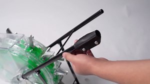 Manual Seeder, 12 Nozzles Hand Push Garden Seeder Roller,Peanut Corn Bean Planter Precision Garden Push Seeder Machine, 5.31in Spacing