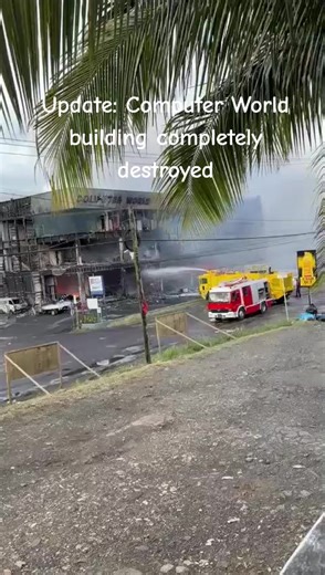 Devastating Damage to Computer World Building