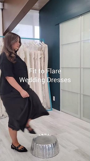 Fit to Flared Wedding Dresses