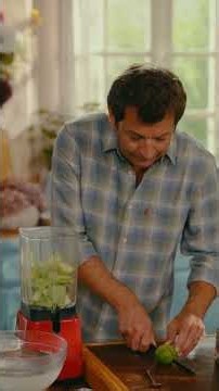 My Guy Savoy-inspired green curry-coconut zucchini gazpacho recipe