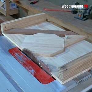 71K views · 941 reactions | Octagons Cutting Jig For Table Saw | Woodworking TV | Facebook