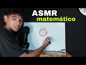 ASMR explicándote MATEMÁTICAS | el profe max 😎🇦🇷 ~ asmr en español