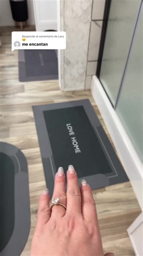 2-Piece Quick-Drying Anti-Slip Bathroom Mat Set