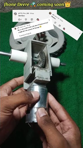 🤯Jhone Deere 💪tractor 🚜 ke liye Diy chasis. #viral #tractor #jhondeer