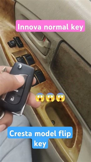 innova normal key conwort to flip key #toyotacars #innova#cresta #flipkey #millionviews #reels#viral