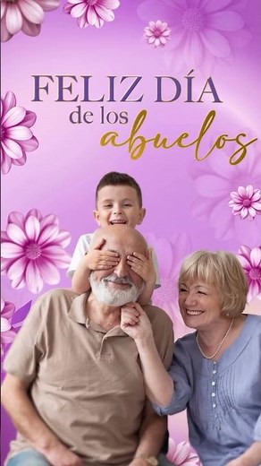 ¡Feliz Día del Abuelo! 👴🏻👦🏻👵🏻🩷 #AcércateARocío