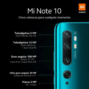 5 cámaras para cualquier momento y en cualquier situación. #MiNote10 está preparado para dar lo mejor contigo. http://bit.ly/2WPSj2n | Xiaomi España