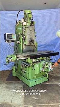 🟢 Used Heavy Duty Bed Type Milling Machine - " OKK (MH-2P) , Japan 🇯🇵 "