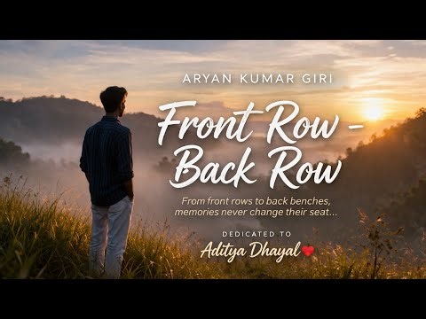 Front Row – Back Row || A Song for Friendship That Never Changes || @anivox-16