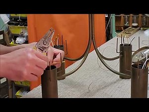 How to replace the Top and Bottom socket of a Chandelier and rewire