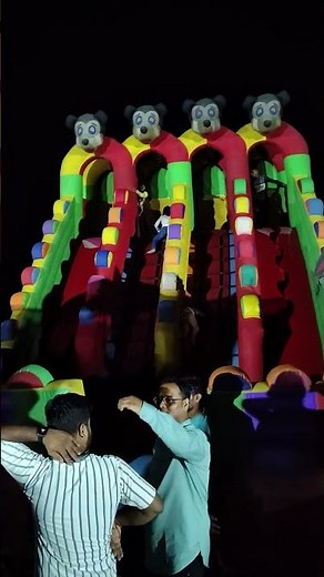 Mickey mouse jumping jhula #trending #trendingshort #funny #mela #shorts