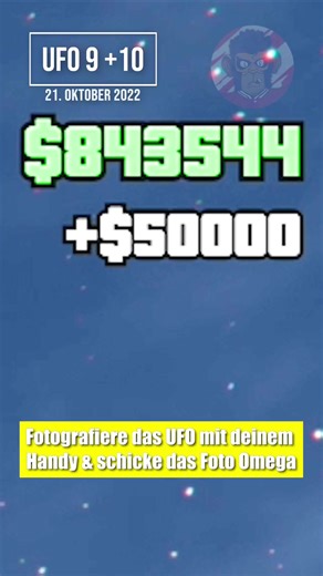 Neue UFOs in GTA Online: Geld-UFO entdeckt!