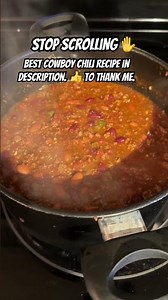 Quite possibly the best cowboy chili recipe