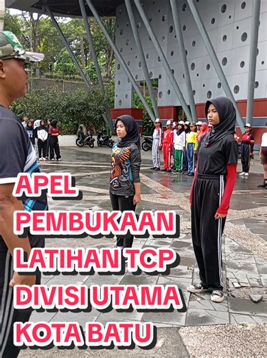 Tradisi Apel pembukaan latihan TCP #tcp