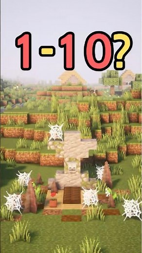 ⛏️ Minecraft Tutorial建築教學:Tombstone Designs🎃墓碑設計🪦萬聖節特集Halloween #minecraft #minecrafttutorial