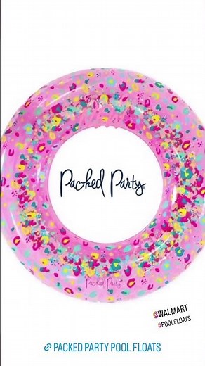 NEW Packed Party Pool Floats at Walmart
