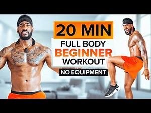 20 MIN FULL BODY WORKOUT - TOTAL BEGINNERS (No Equipment)🔥